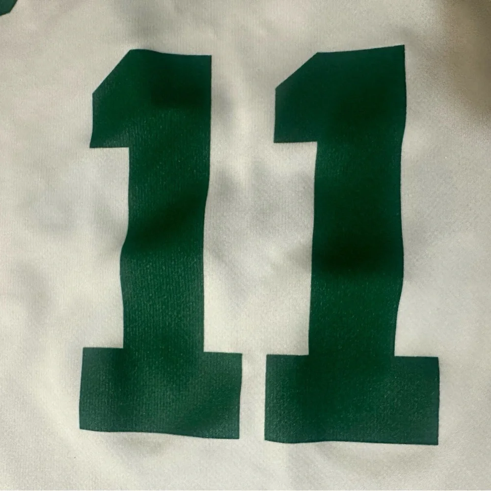 Adidas Men Boston Celtics Kyrie Irving Away Jersey Sz Large